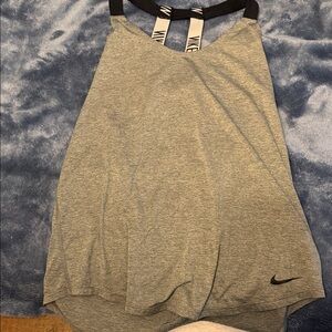 Nike Women's Heather Gray Tank Top